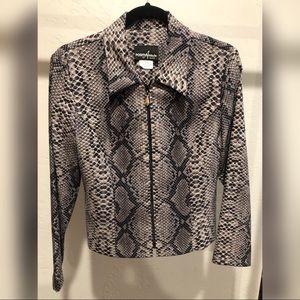 Vintage Snake print blazer